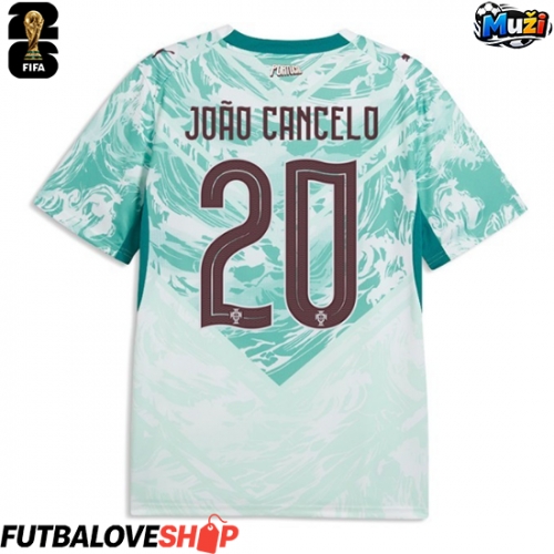 Dres Portugalsko Joao Cancelo #20 Preč MS 2026 Krátky Rukáv